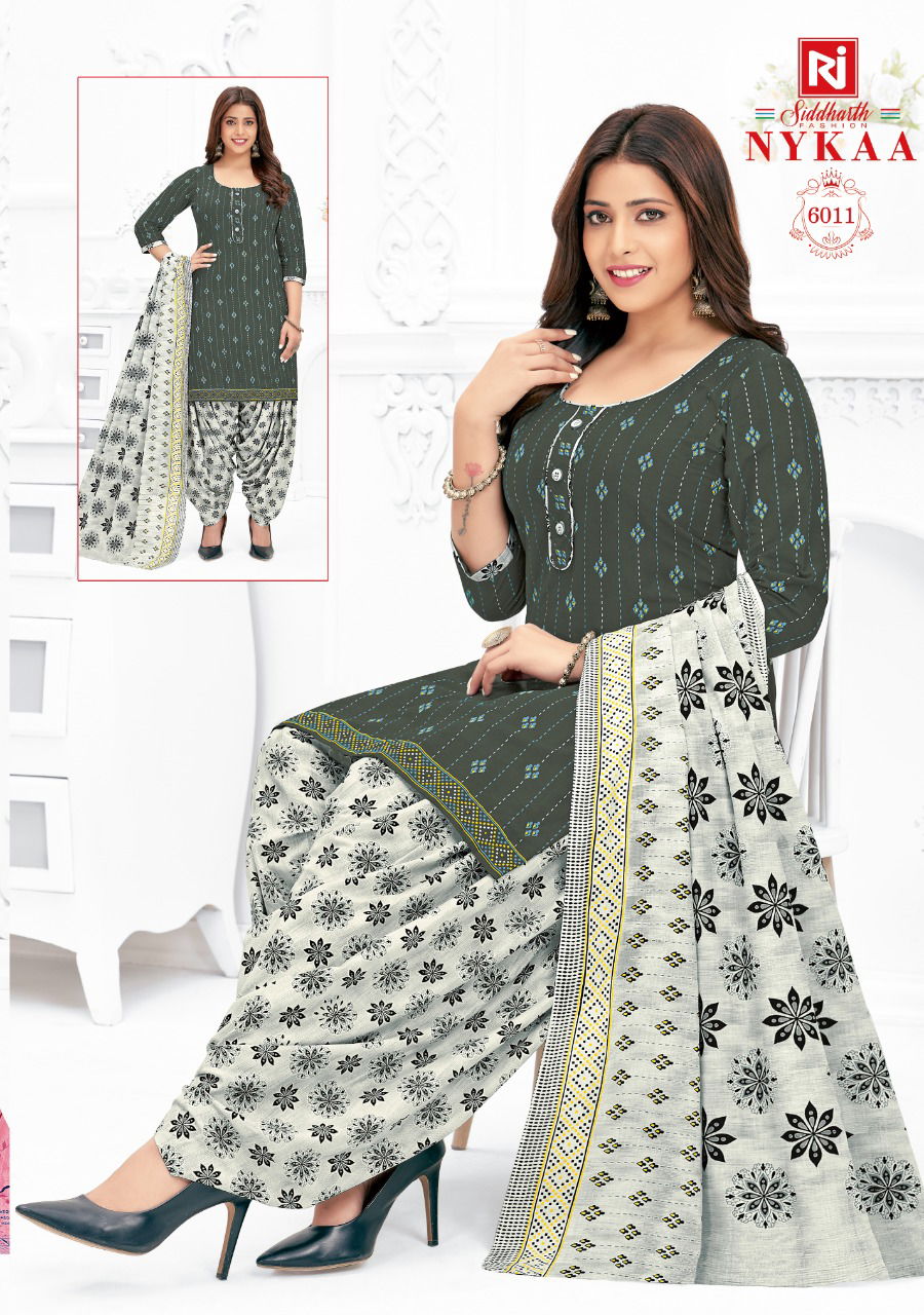 Siddharth Nykaa Vol 6 Ready Made Regular Wear Dress Collection
